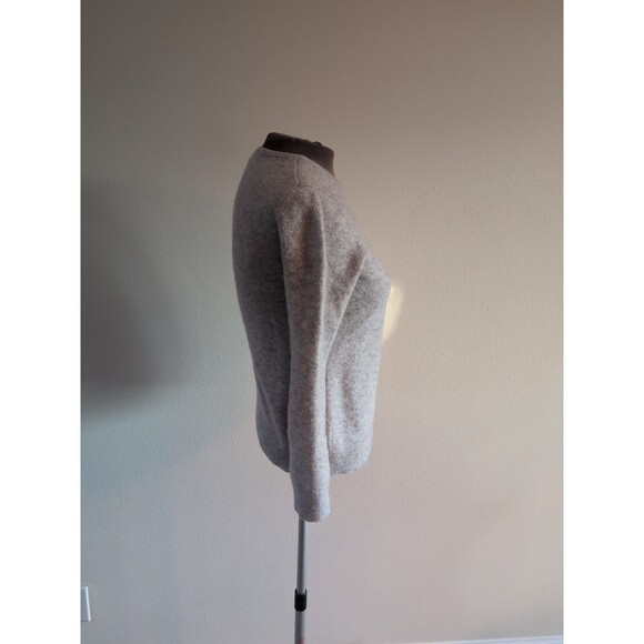 CHARTER CLUB 100% CASHMERE LUXURY CREW NECK SWEATER  MED FOG GRAY - Picture 2 of 9